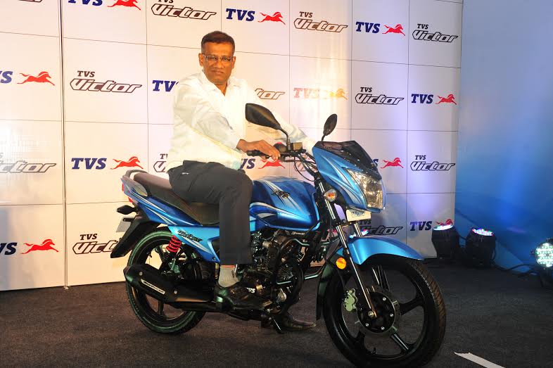 2016 tvs victor delhi launch official image