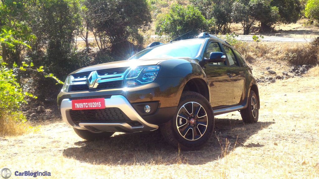 2016 renault duster facelift front angle
