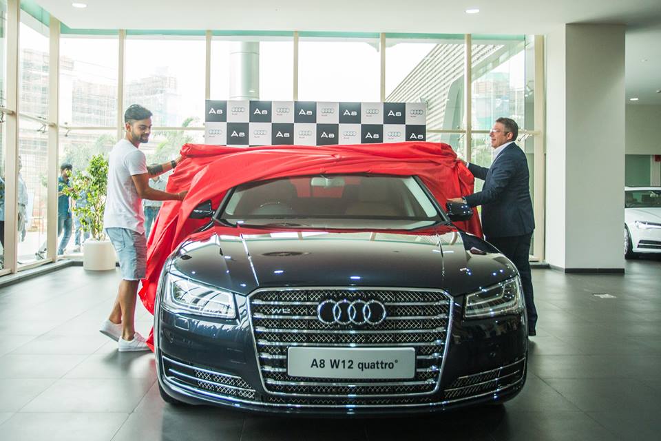 cars of indian cricketers virat kohli audi A8 W12