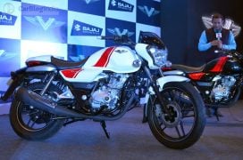 2017 Bajaj V15 Images Side View