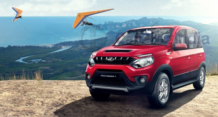 New and Upcoming AMT Cars in India 2016 Price, Specifications, Images 2016 mahindra nuvosport front angle official images red