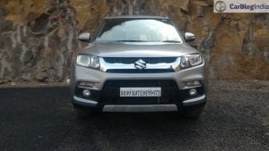 maruti vitara brezza review images front