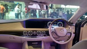 mercedes maybach s600 guard india launch cabin front