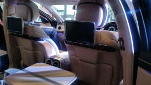 mercedes maybach s600 guard india launch cabin rear