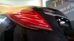 mercedes maybach s600 guard india launch tail light low