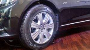 mercedes maybach s600 guard india launch tyre