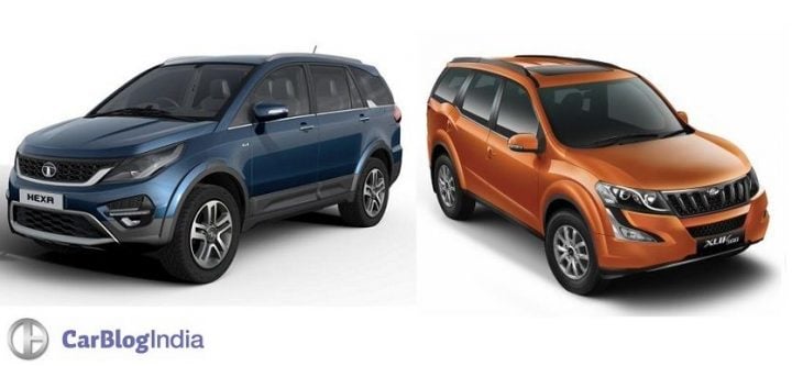 Tata Hexa vs Mahindra XUV500 Comparison Report