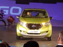 2016 datsun redi go green front images