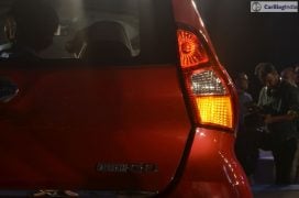 2016 datsun redi go official launch red tail lamp