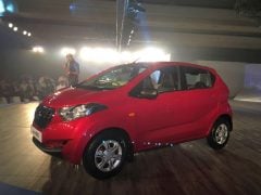 2016 datsun redi go red side images