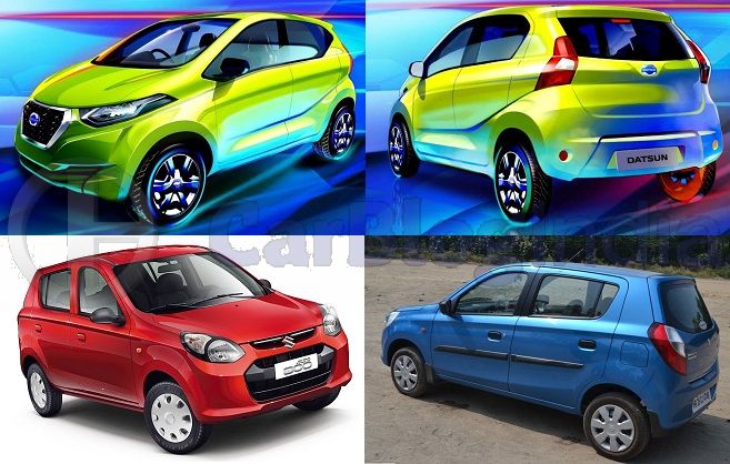 datsun redi go vs maruti alto