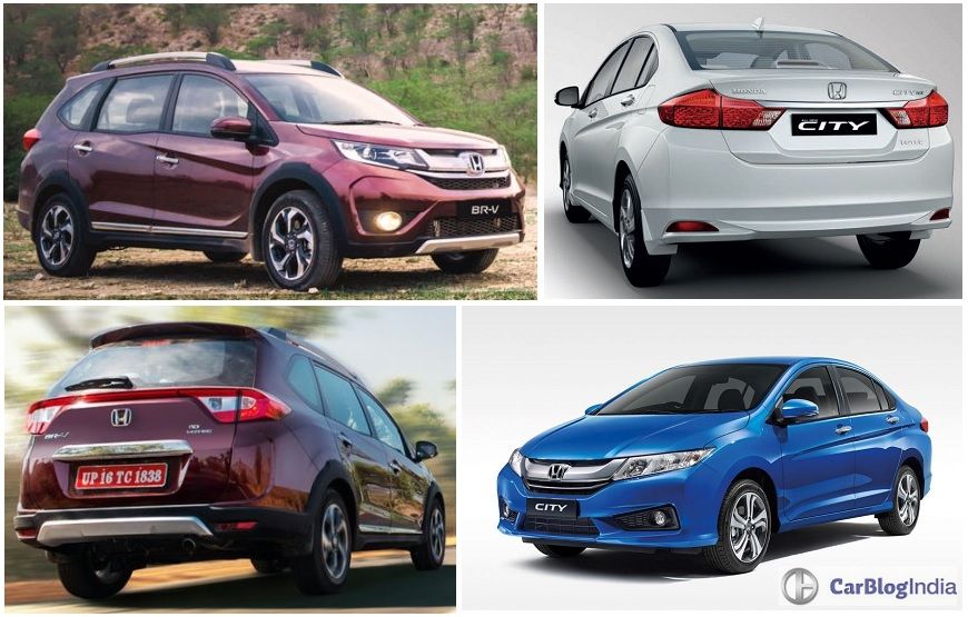 honda brv vs honda city