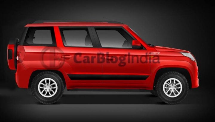 Mahindra Tuv500 Rendering