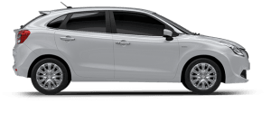 Maruti baleno official image pearl arctic white colour