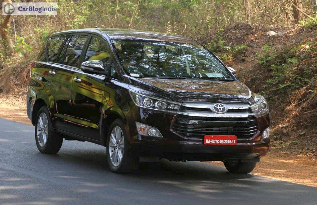 2016 Toyota Innova Crysta Launch Price Specifications Images