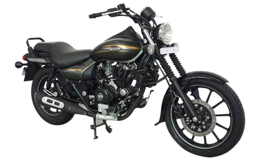 2015 Bajaj Avenger Cruise-220-Matte-Wild-Green-front-three-quarters-images