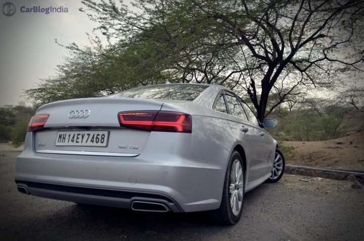 Audi A6 Matrix 35 Tdi Test Drive Review Images Taillights Rear