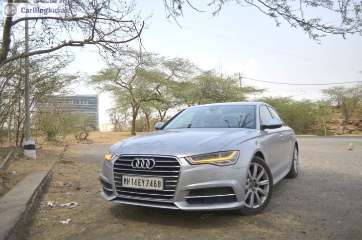 audi a6 matrix test drive review images