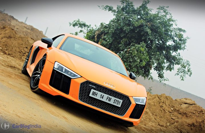 audi r8 v10 plus test drive review images