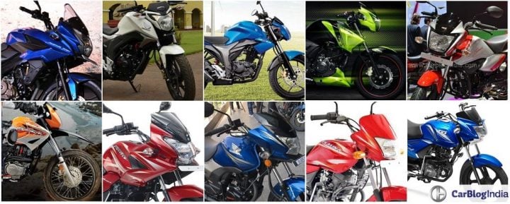 Best Bike in India under 1 lakh - Top 10 Motorcycles with Price, Mileage