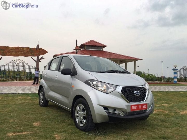 Most Fuel Efficient Petrol Cars in India datsun redi go test drive review images- (2)