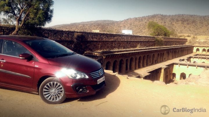 maruti ciaz shvs diesel review images front-section side profile