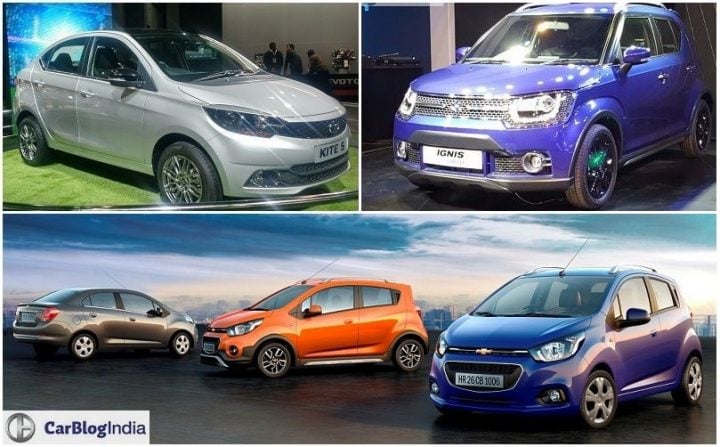 Upcoming Small Cars in India Under 6 lakhs Price, Launch 2016 - 2017