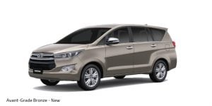 2016 toyota innova india avant garde bronze colour