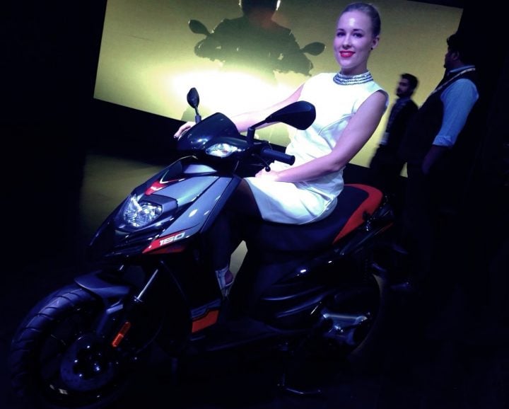 aprilia 150 scooter india-images