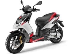 aprilia 150 scooter india-images-front-angle