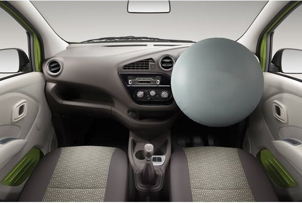 datsun redi go airbag