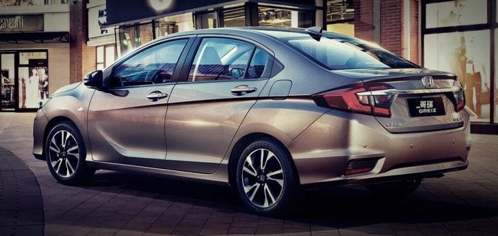 2016 honda city facelift images rear angle