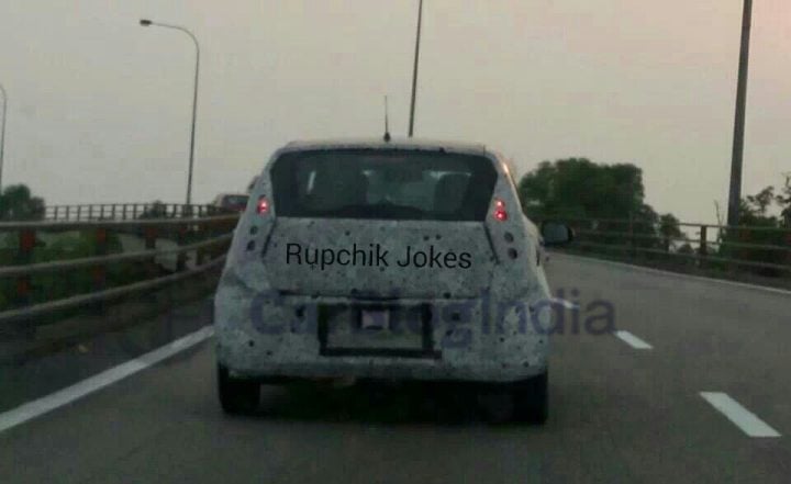 new hyundai santro 2017 images rear spy pic