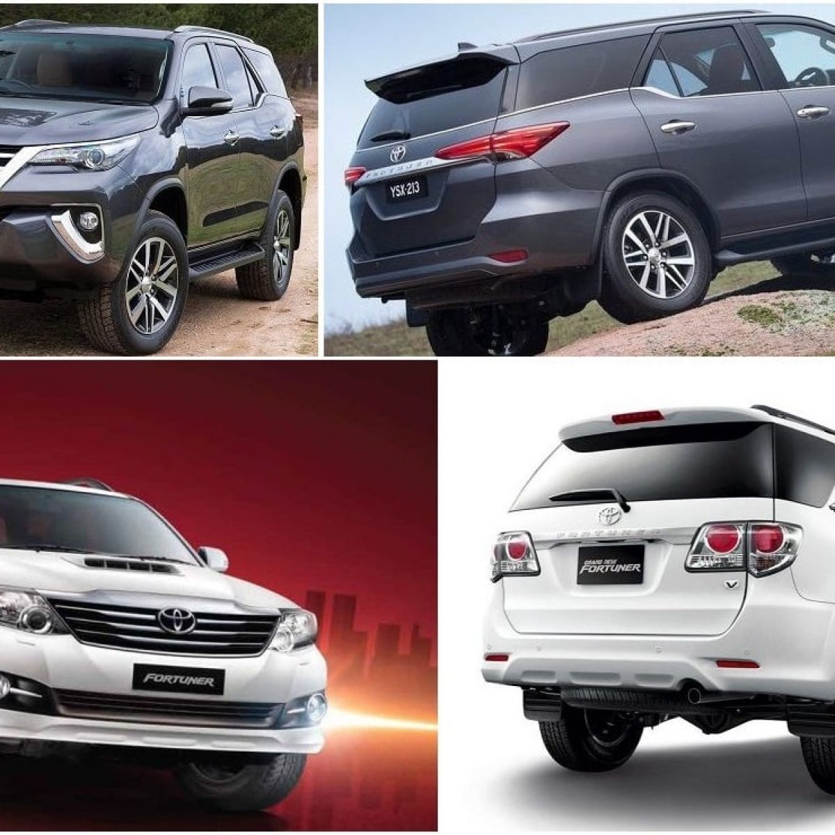 Toyota Fortuner Old Vs New Comparison