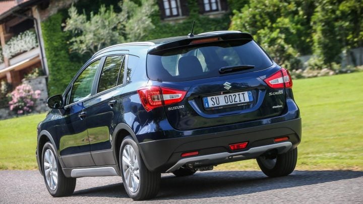 Maruti S Cross 2017 facelift images rear-images rear-quarter-images