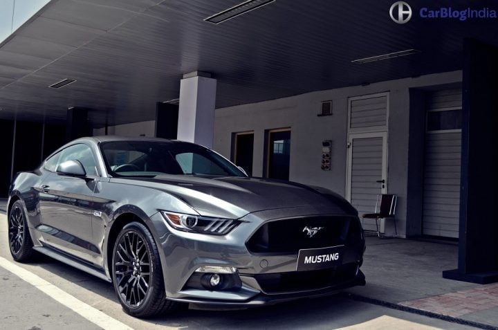 ford cars in india - ford mustang