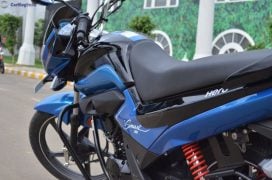 hero splendor ismart 110 test drive review-red-blue-front-angle