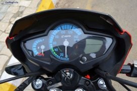 hero splendor ismart 110 test drive review-red-blue-front-angle