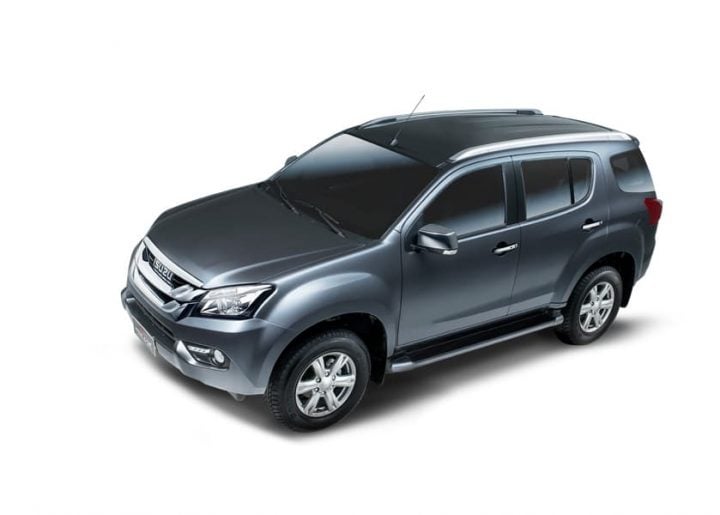 Isuzu MU-X India Launch, Price, Specifications, Images isuzu-mu-x-official-images-front-side-top