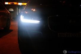 Jaguar xe test drive review drls