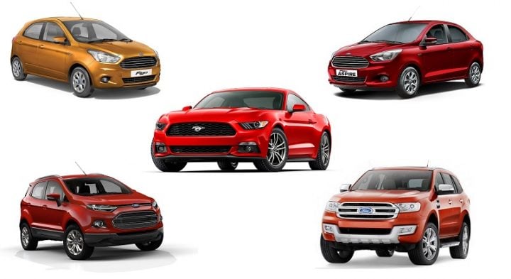 ford cars in india