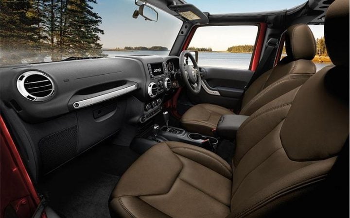 jeep wrangler india images-interior