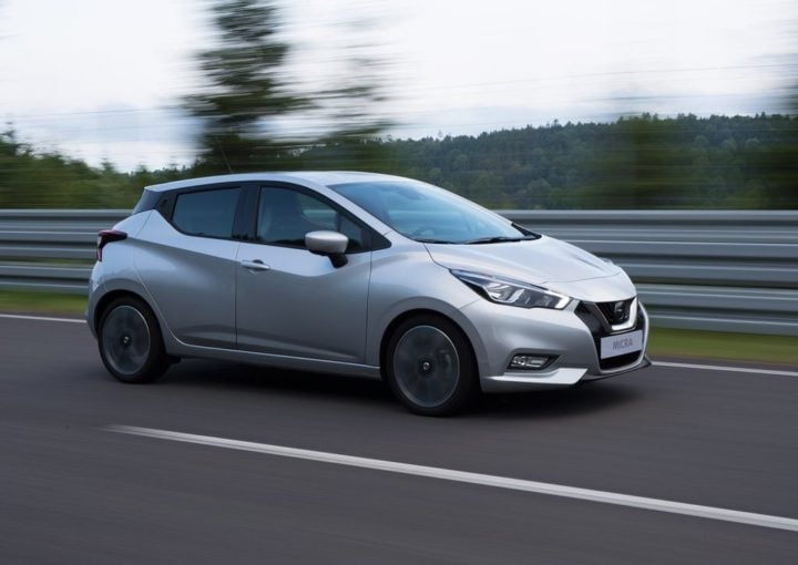 New Nissan Micra 2017 India Launch Date Price Specifications Mileage 2017 nissan micra official images action shot front side