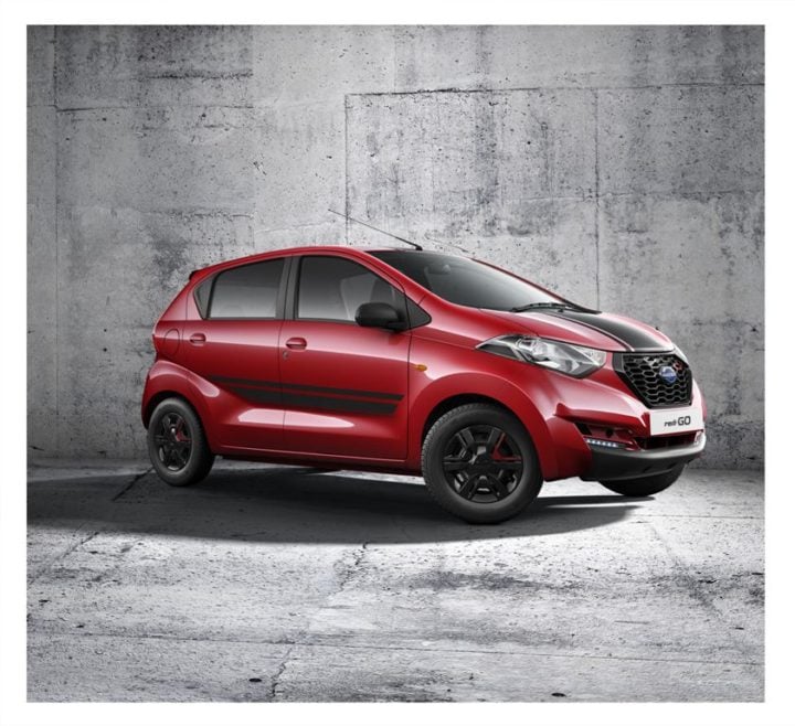 Limited Edition Datsun Redi Go Sport Price- 3.49 Lakh, Mileage, Images datsun-redi-go-sport-official-images-front-side