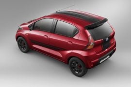 Datsun redi go sport official images rear angle