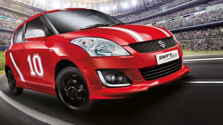 Maruti Suzuki Swift Deca Limited Edition Price, Images, Features Maruti-Suzuki-swift-deca-limited-edition-Body-Graphic