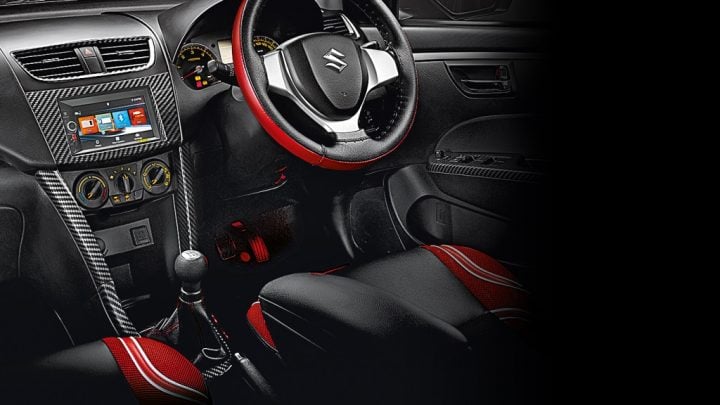 Maruti Suzuki Swift Deca Limited Edition Price, Images, Features Maruti-Suzuki-swift-deca-limited-edition-Interior-Styling-Kit