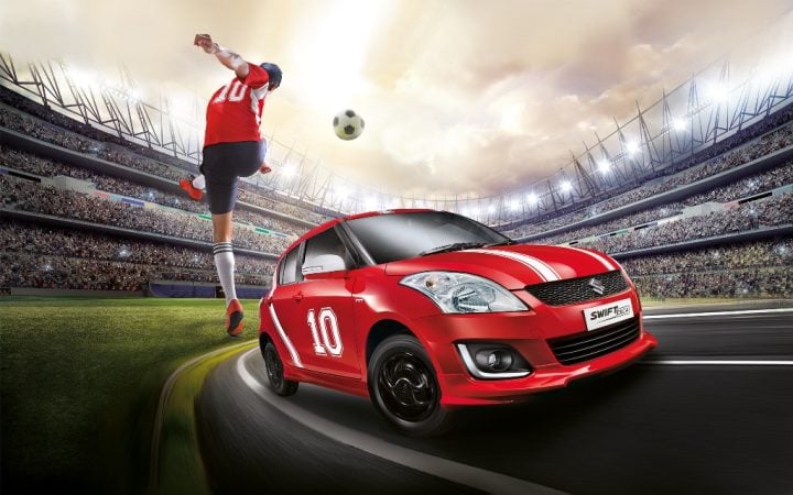 Maruti Suzuki Swift Deca Limited Edition Price, Images, Features Maruti-Suzuki-swift-deca-limited-edition-football