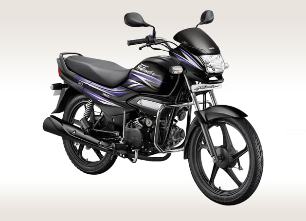 new Hero Super Splendor iSmart 125cc front angle