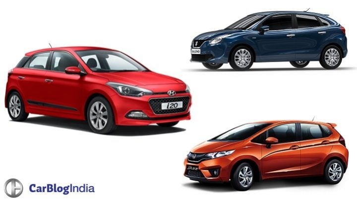 Hyundai Elite i20 Automatic vs Baleno vs Jazz comparison Price, Specs hyundai-elite-i20-automatic-baleno-vs-jazz